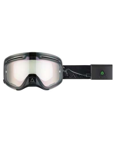 AMOQ Vision Vent+ Magnetic Skoterglasögon HEATED Blackout - Clear