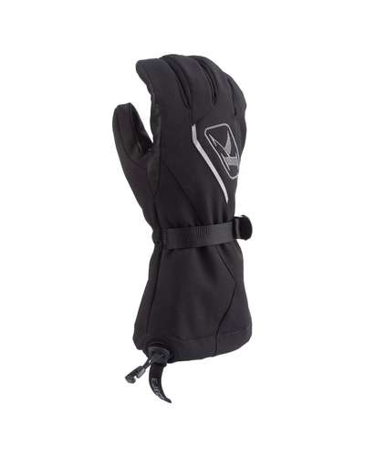 Klimate Gauntlet Glove Black - Asphalt