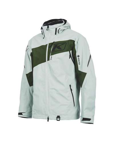 Storm jacket slate gray - kombu green