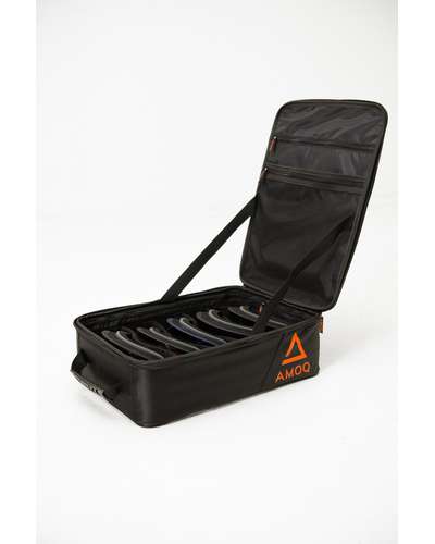 AMOQ Hardshell Goggle Bag Svart/Orange