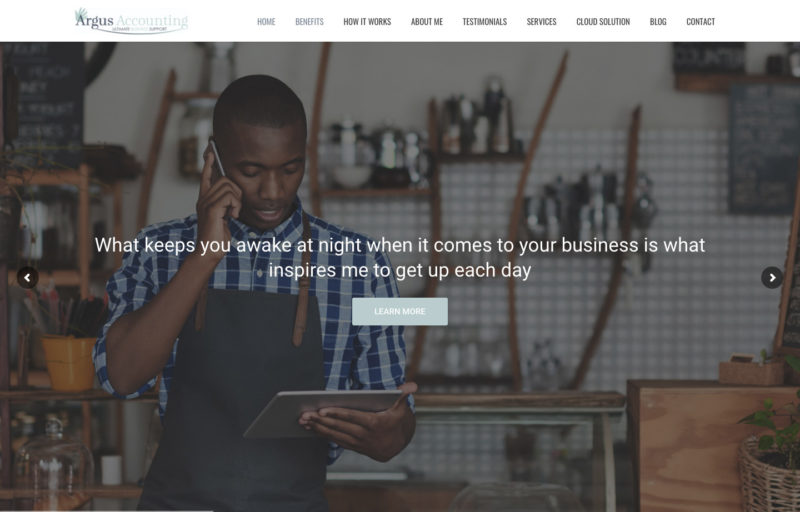 Argus Accounting Website