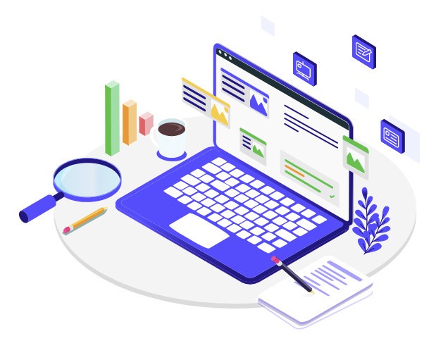 inflo.Ai isometric graphic