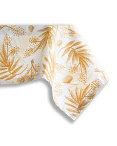 Bordsduk Guld Mönster 140x90 Cm. Royal Camping