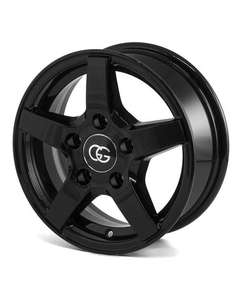 2st Aluminiumfälg med dubbade vinterdäck 185/80R14