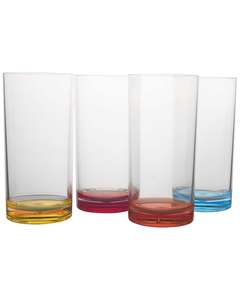 Dricksglas Rainbow 48cl 4-pack Gimex
