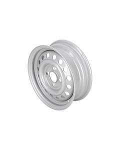 4st Plåtfälg med dubbade vinterdäck 155/80R13