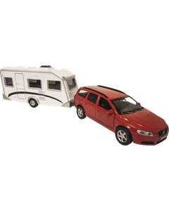 Volvo med Holiday Husvagn