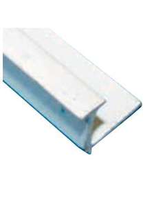 Gardinskena vit plast 5 m