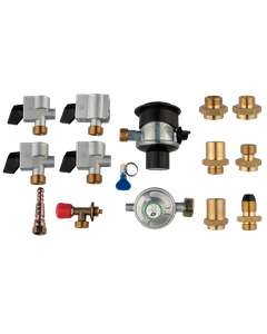 Gasadapter set EU