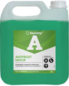Antifrost Natur 4 Liter Glykol. Kemetyl