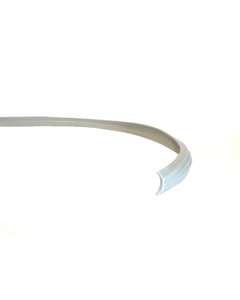Dekorlist plast silver