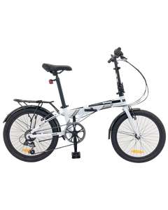 Cykel Gocamp Java Vit/svart. 20" 7 Växlad