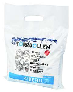 Refill 4-pack torrboll