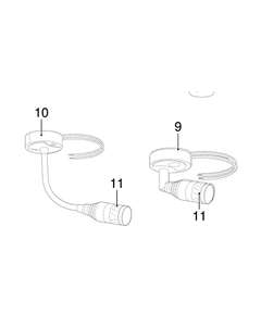 Reserv lins LED lampa 