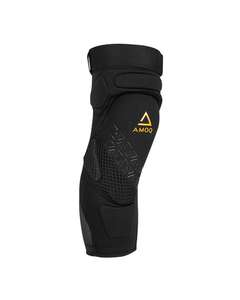 AMOQ Core Knäskydd Svart JUNIOR
