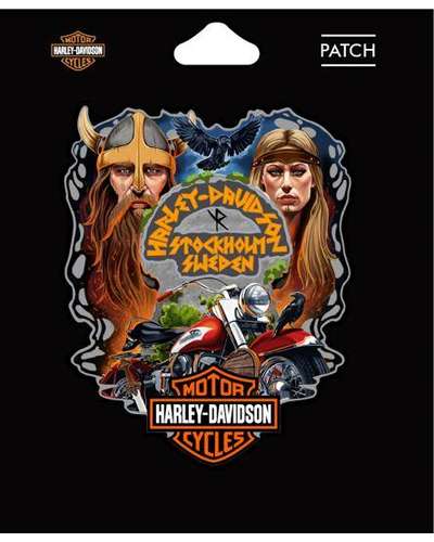 H-D Stockholm Viking Patch