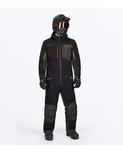 FXR Vertical MTX lite Monosuit -svart/asphalt/kash