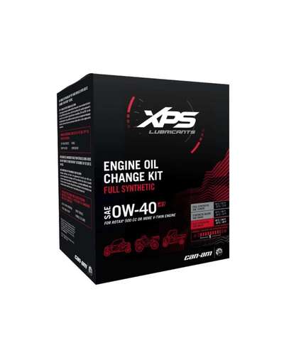 Can-am oil change kit 0w40 500 cc + eu