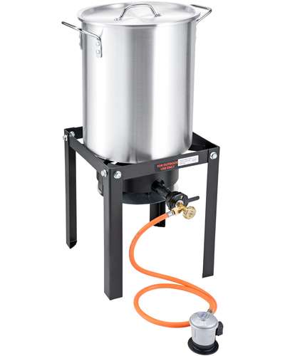 1852 Krabbekoker m/stativ 30 l - CE