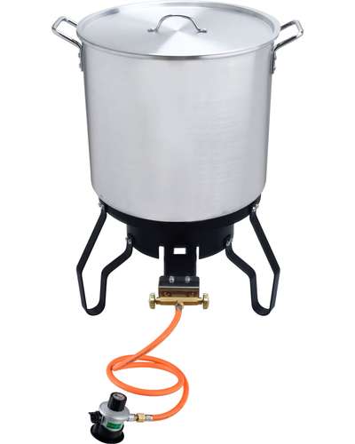 1852 Krabbekoker m/stativ XL 52 l - CE