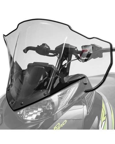 Arctic Cat Norseman Mid Clear Windshield - 2014-2027 BC M NOR PTA Riot XF ZR 7606-458
