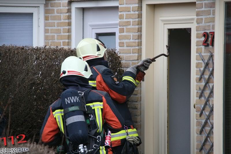 Schoorsteenbrand Golfweg Noordwijk