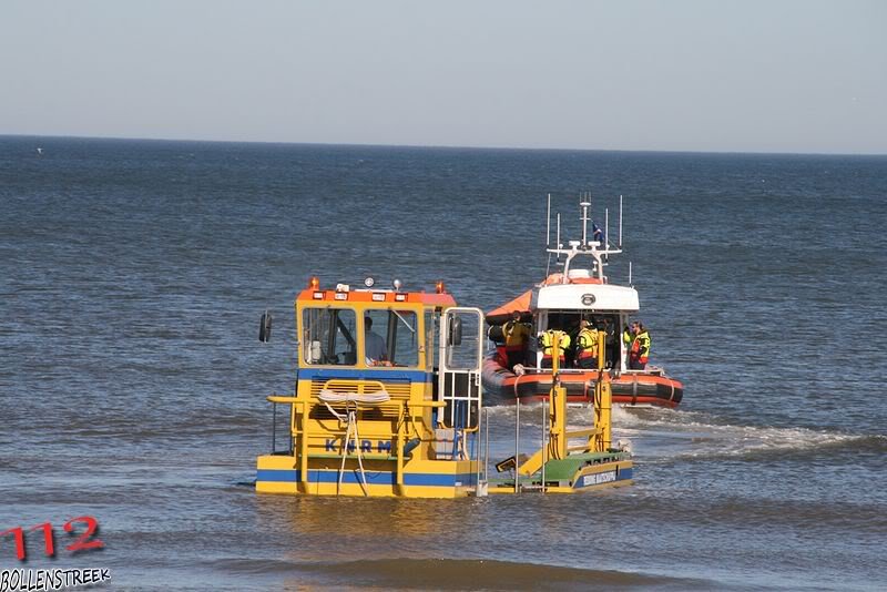 Blauwe vlag gehesen in Noordwijk door Prins Willem-Alexander