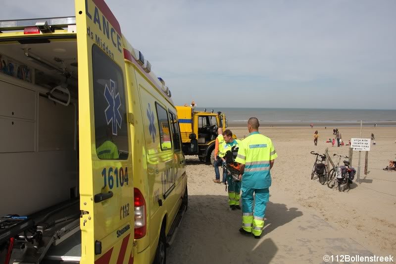 Vrouw valt van Paard Langevelderslag Noordwijk