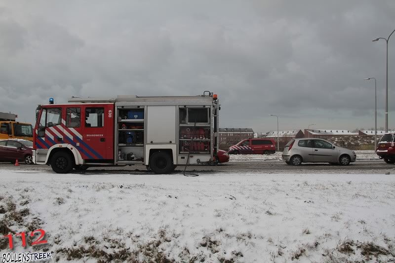 Voertuigbrand Wassenaarseweg Katwijk