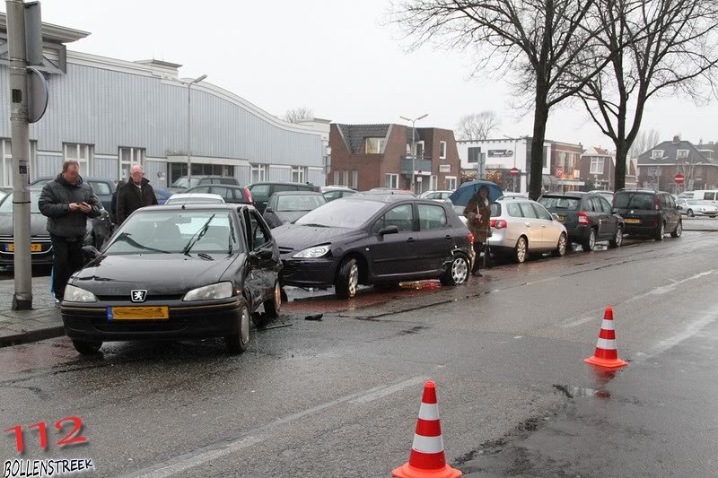 Aanrijding Grachtweg Lisse