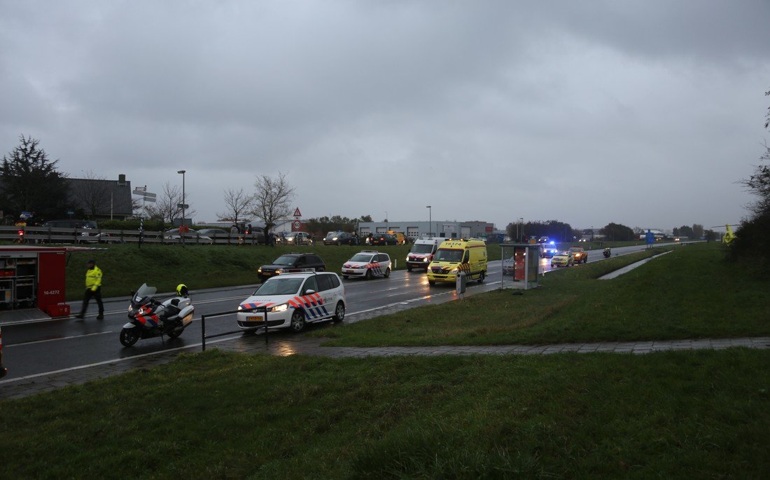 Zwaar ongeval Ir. G. Tjalmaweg N206 Valkenburg