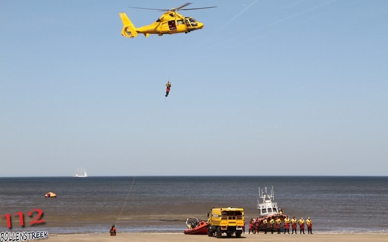 Blauwe vlag gehesen in Noordwijk door Prins Willem-Alexander