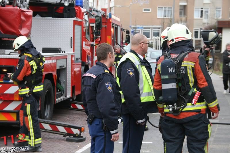 Schoorsteenbrand Golfweg Noordwijk