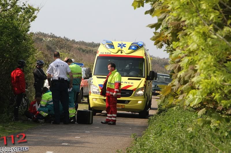 Ongeval fietspad Bosweg ( duinen ) Noordwijk