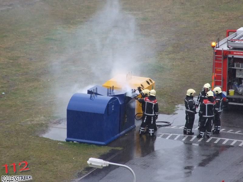 Containerbrand Parnassia Katwijk