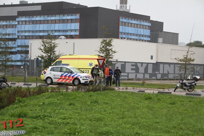 Ongeval scooter Gooweg / Langelaan Noordwijkerhout