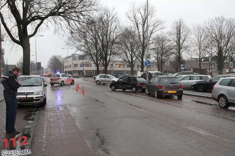 Aanrijding Grachtweg Lisse