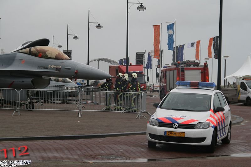 Middel hulpverlening Koningin Wilhelmia Boulevard  Noordwijk