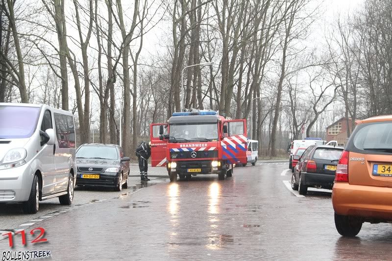 Gebouwbrand Groen van Pinstererweg Katwijk