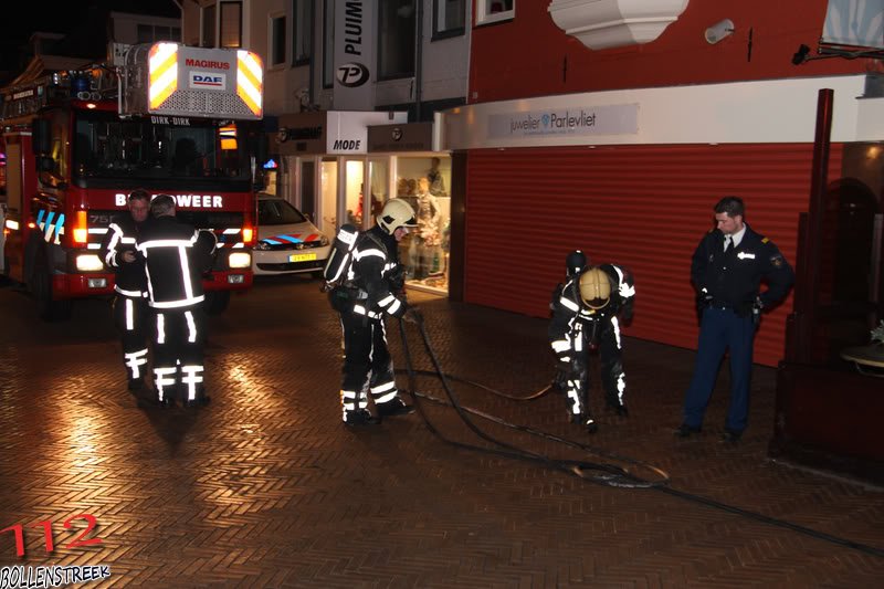 Gebouwbrand Badstraat Katwijk