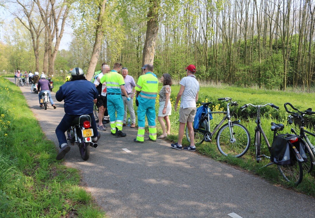 Fietser gewond na ongeluk Sassenheim