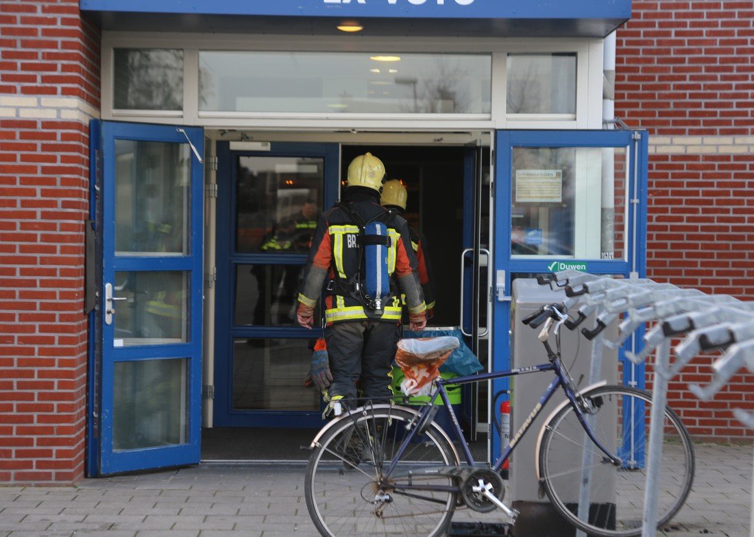 Binnenbrand bij jongerencentrum Voorhout