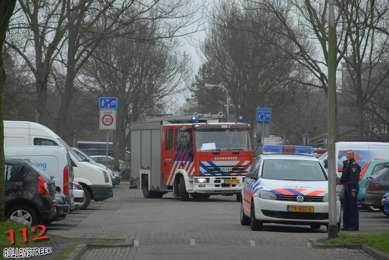 Brandgerucht Delta Katwijk