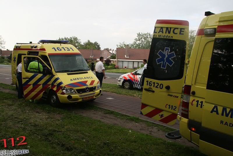 Aanrijding brommer/brommer Leidsevaart Voorhout