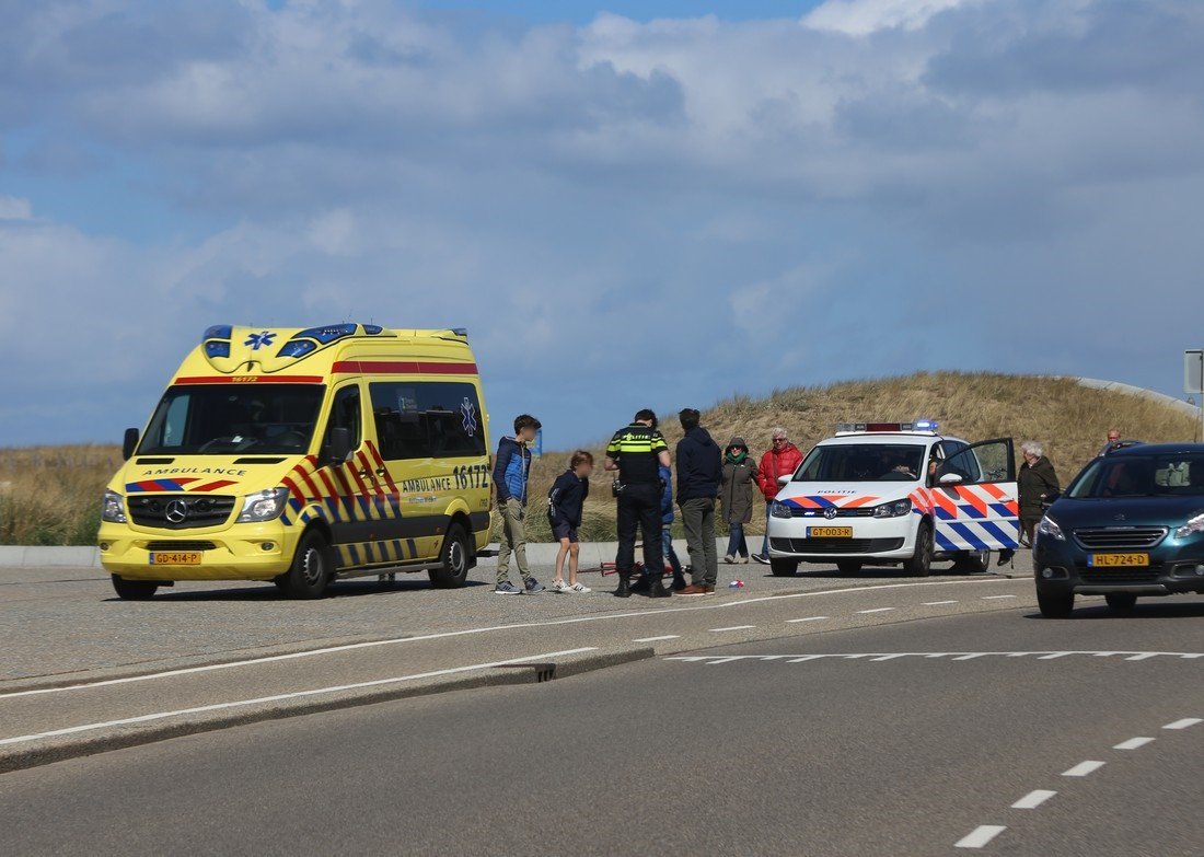 Ongeval Boulevard Katwijk