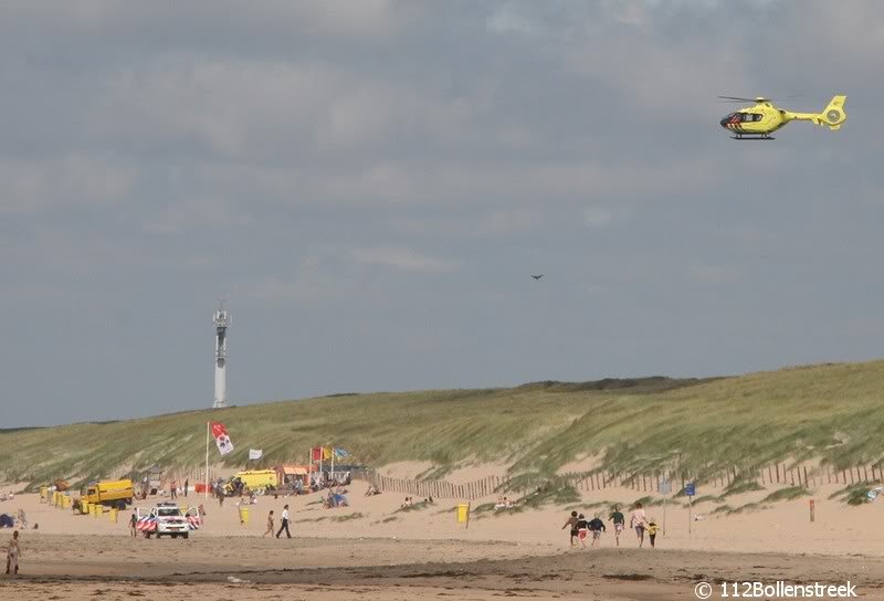 Grote zoekactie naar zwemmer Duindamseslag Noordwijk  (update)