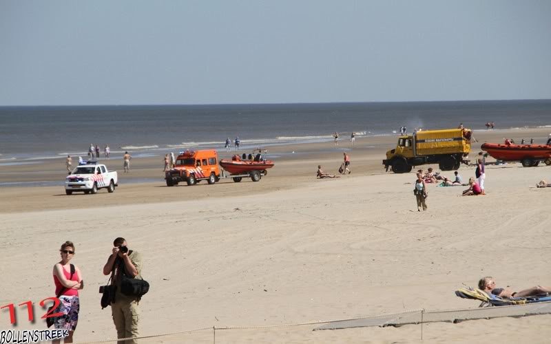 Blauwe vlag gehesen in Noordwijk door Prins Willem-Alexander