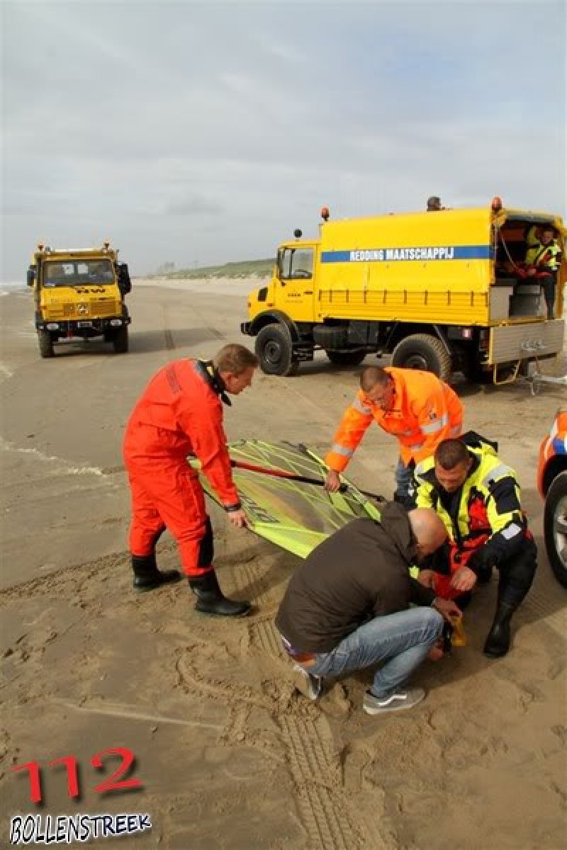 Surfuitrusting gevonden Noordwijk