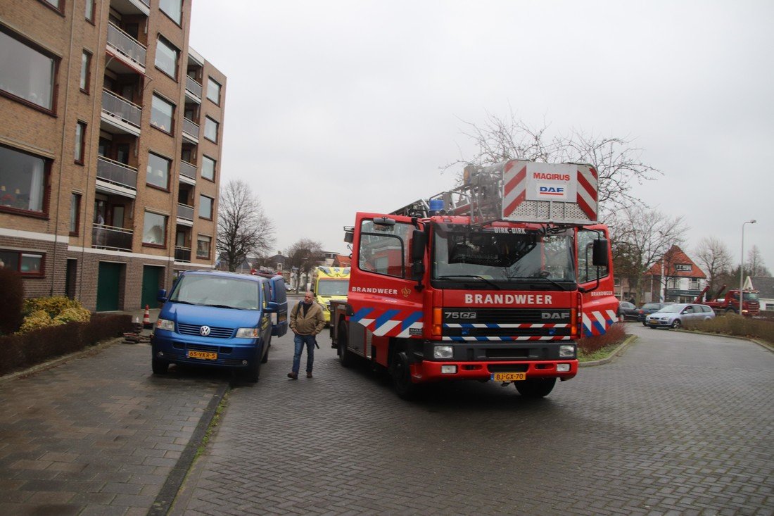 Middelbrand Graaf Florislaan Rijnsburg