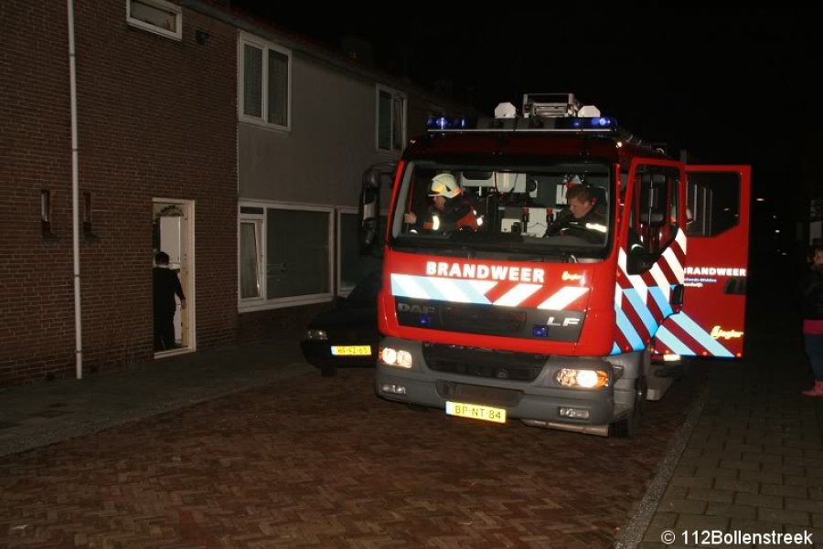 Brandgerucht Jacob Juchstraat Noordwijk